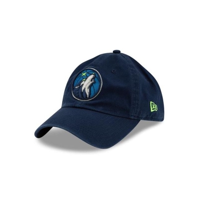 Blue Minnesota Timberwolves Hat - New Era NBA Casual Classic Adjustable Caps USA2793581